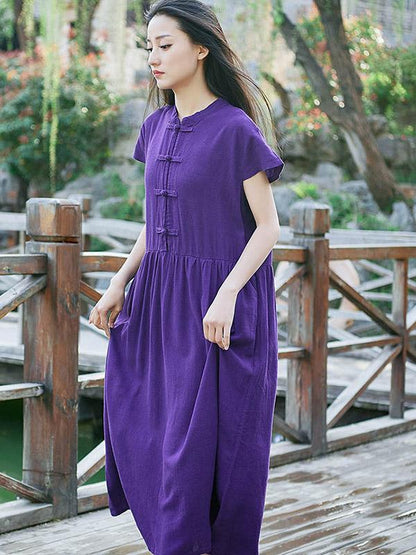 Original Vintage Frog Solid Dress
