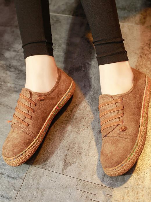 Vintage Slip-on Flats Shoes