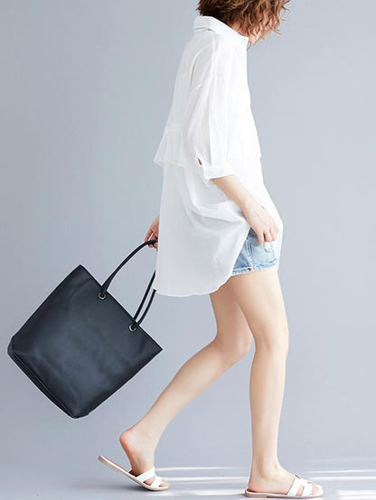 Loose Stringy Selvedge Light Blouse Shirt