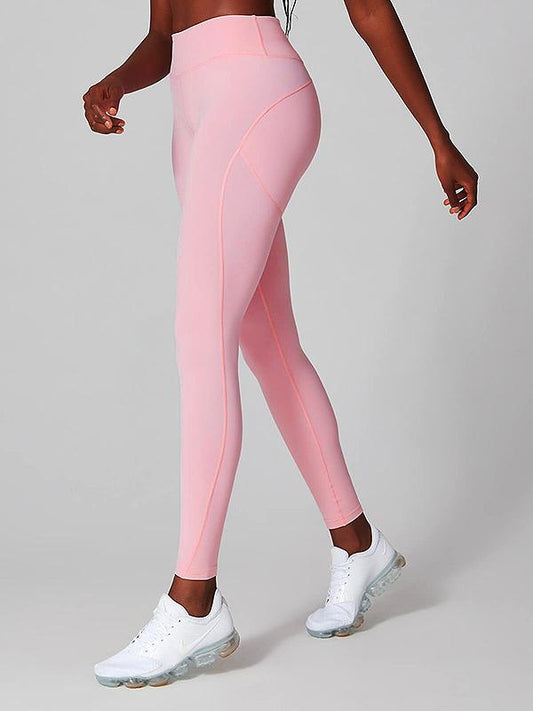 Wrap Breathable Solid Yoga&Gym Leggings