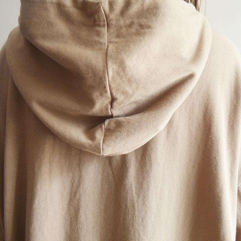 Cotton Print Loose Hooded Women Blouse