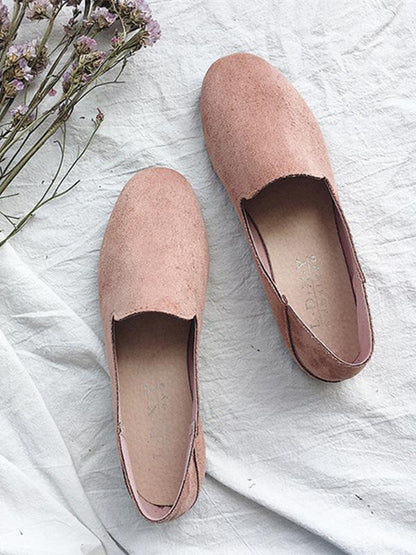 Simple Comfortable Suede Shoes