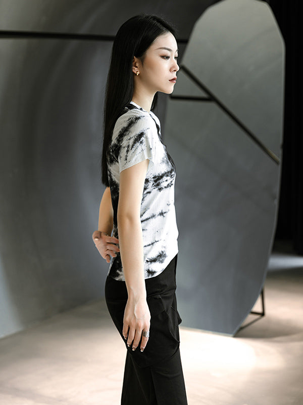 Original Tie-Dyed Short Sleeve T-Shirts Tops