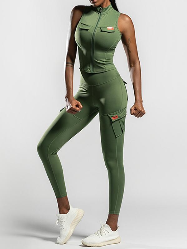 Zipper Quick-Dry Sports Tee