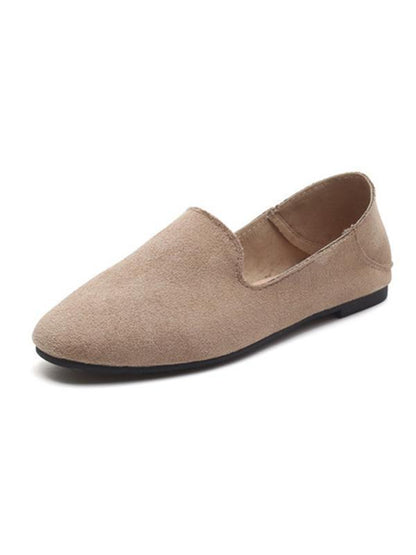 Simple Comfortable Suede Shoes
