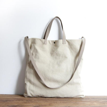 Canvas Simple Crossbody Bag Lightweight Handbag