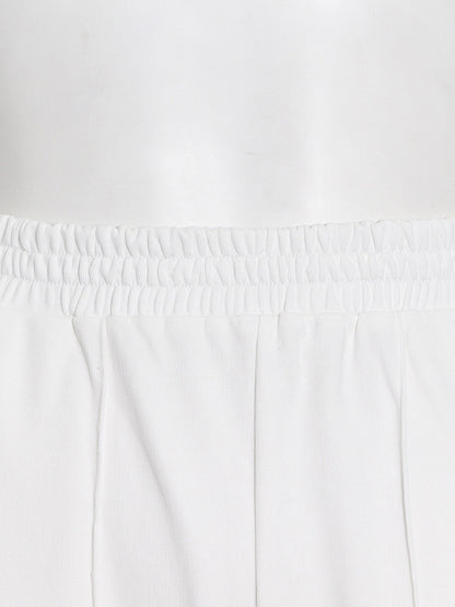 Simple Wide Leg Diamond Encrusted Pants