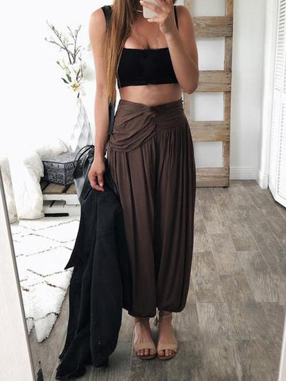 Loose Wide Leg Casual Pants