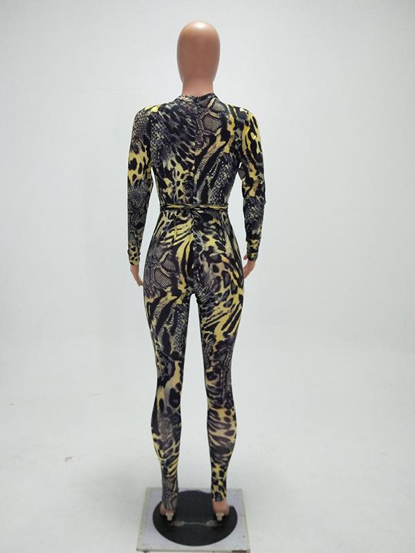 Sexy Printed Yoga Jumpsuits