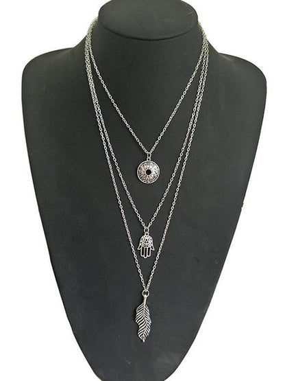 Vintage Punk Multilayer Necklaces Accessories