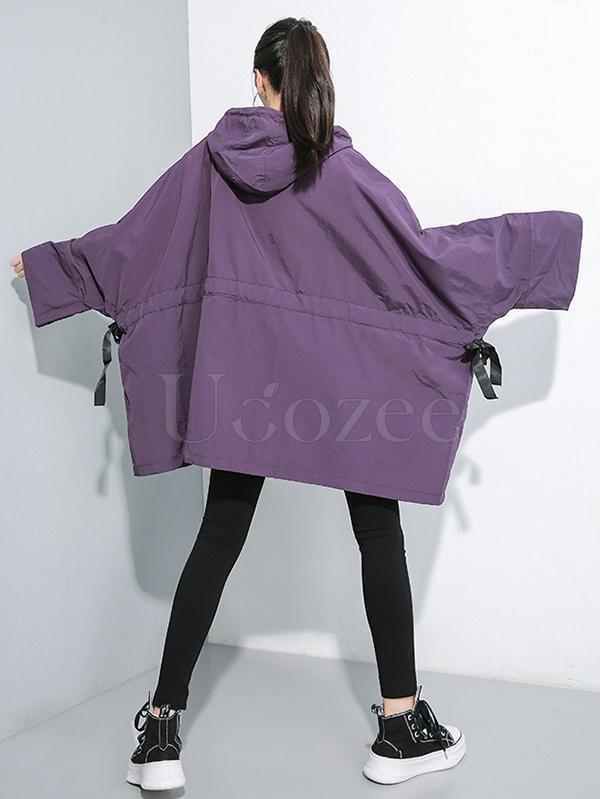 Super Loose Lace-up Outwear