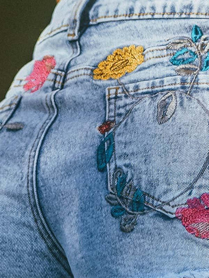 Bohemia Embroidered Short Bottoms