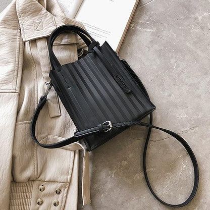 PU Faux Leather Candy Colors  Cute Crossbody Bag
