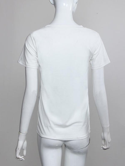 Colorful Picture Printed T-shirt