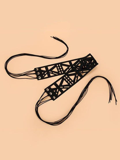 Chic Hollowed Plait Belt Accessories