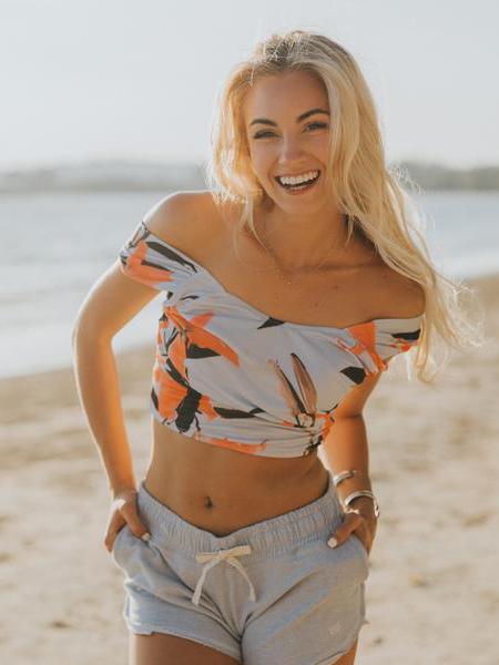 Floral Two-pieces Bikini Swimwear