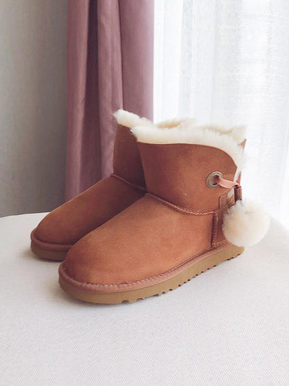 2018 Waterproof Warm Wool Cotto Ball Shoes Uggs