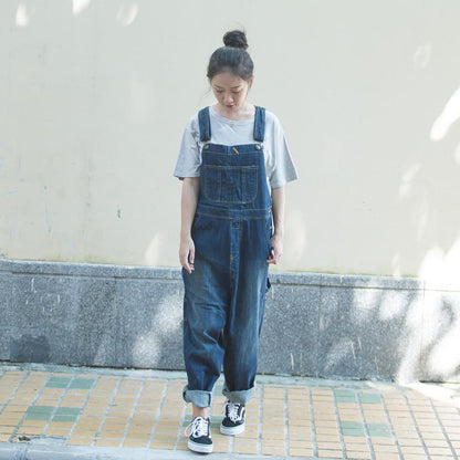 Autumn Casual Loose Cotton Jumpsuits