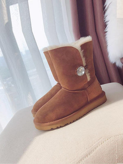 Medium Tube Pure Wool Snow Boots Uggs