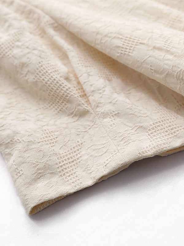 Urban Solid Color V-Neck Drawstring Short Sleeves Midi Dress