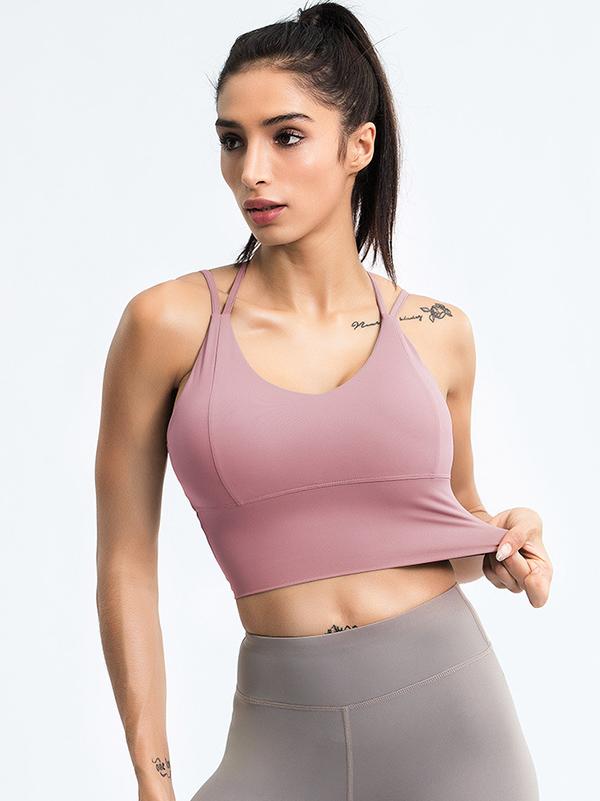 Fashion Sleeveless Quick Dry Contrast Color Sports Tank