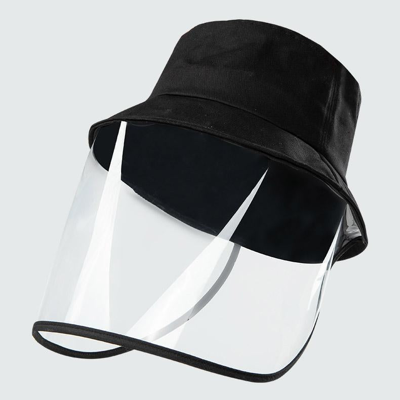 Fisherman Protective Hat Baseball Cap Transparent Protection Mask
