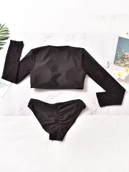 Long Sleeves Bikini Set