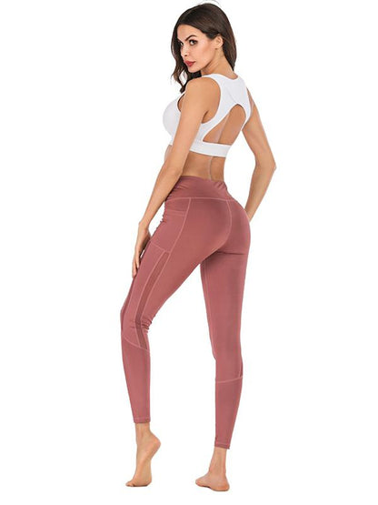 Side Pocket High Waist Leggings