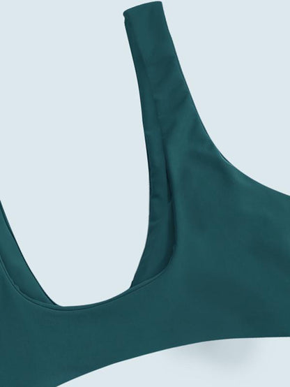 Tight Bandage Dull Bikinis Swimwear