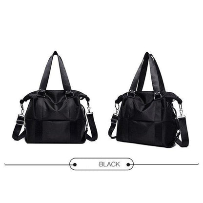 Large Capacity Handbag Tote Light Weight Oxford Shoulder Bag