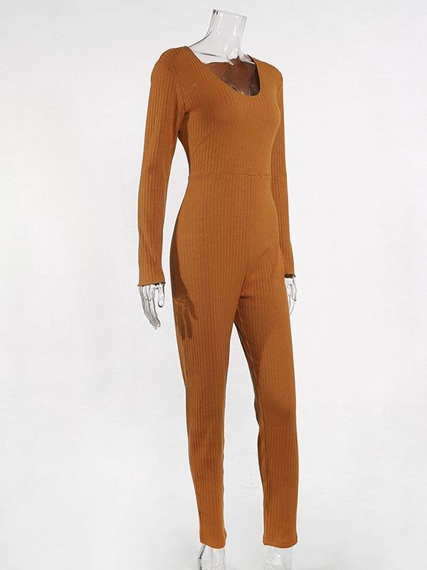 Sexy Solid Yoga Jumpsuits