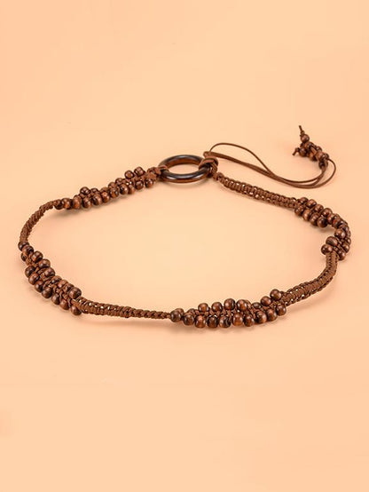 Bohemia Plait Beaded Belt Accessories