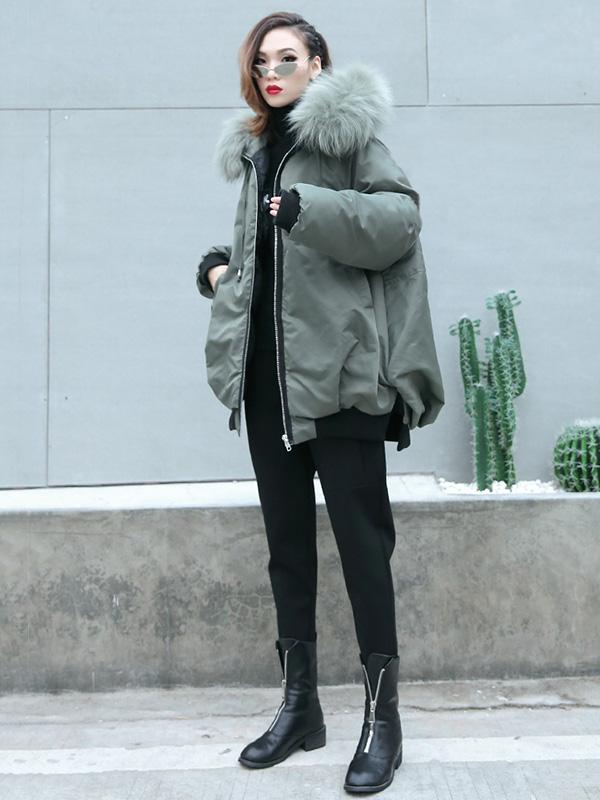 Loose Plus Size Solid Fashion Pants