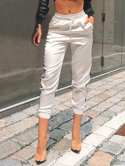Color-Block Stitching Athletic Pants