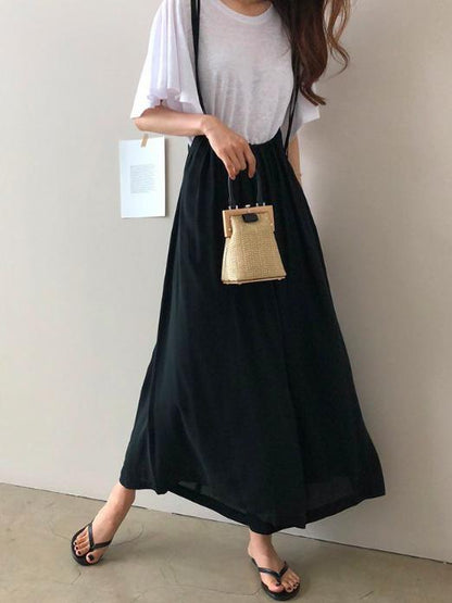 Loose Plus Size Chiffon Light Wide-leg Jumpsuits