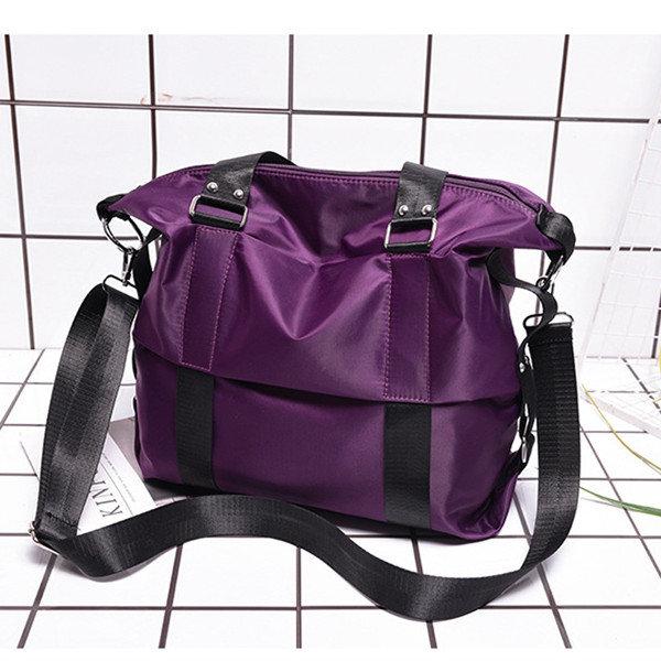 Large Capacity Handbag Tote Light Weight Oxford Shoulder Bag