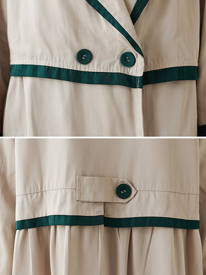 Urban Buttoned Split-Joint Trench Coat Outerwear