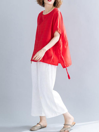 Solid Short Sleeves T-Shirt