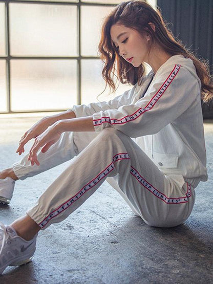 Loose Drawstring Elasticity Sports Pants