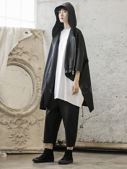 Original Cropped Anti-wrinkle Hoodie Outwear