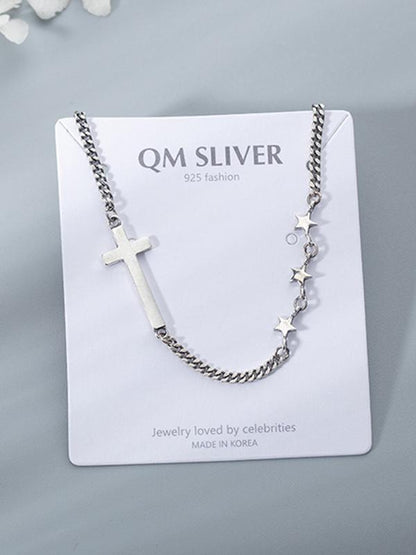 Simple Silver Necklace