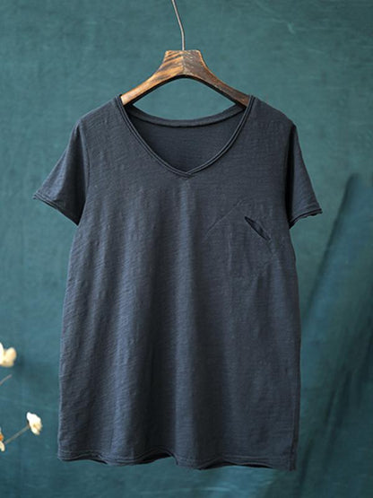 Loose Solid T-Shirt