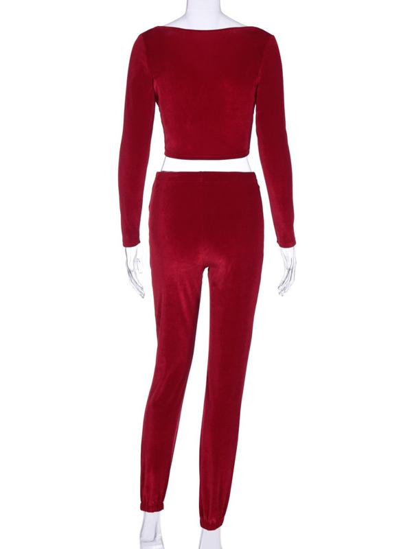 Sexy Solid Yoga Suits