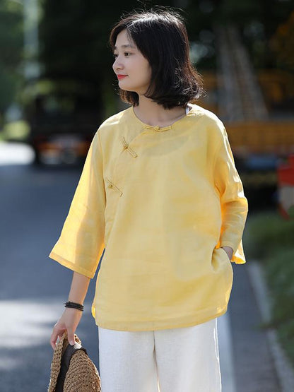 National Style Double Cotton T-shirts