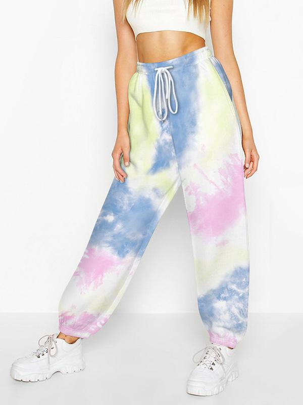 Casual Loose Tie-Dyed Pants