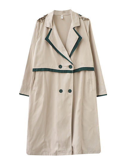 Urban Buttoned Split-Joint Trench Coat Outerwear