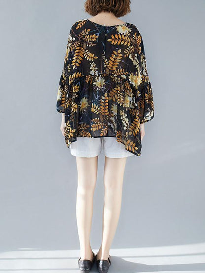Printed Short Sleeves Shirt