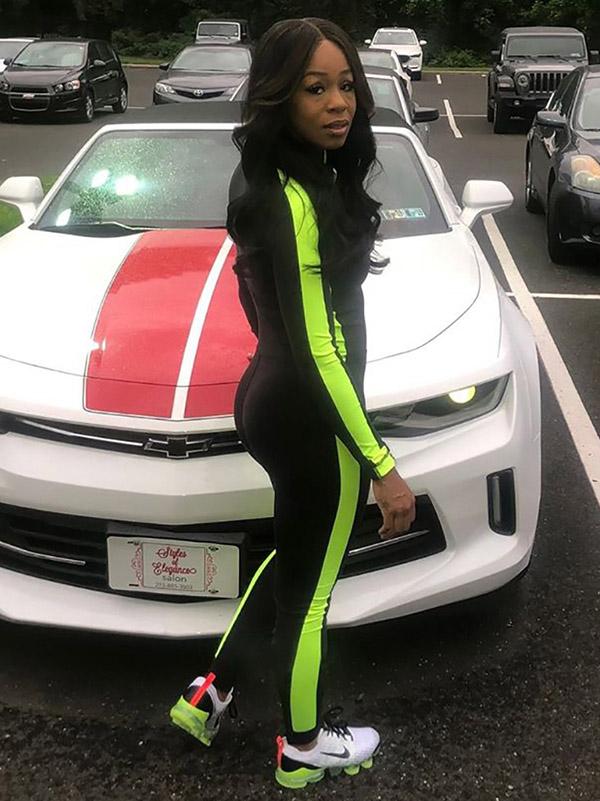 Zipper Split-joint Sports Jumpsuits