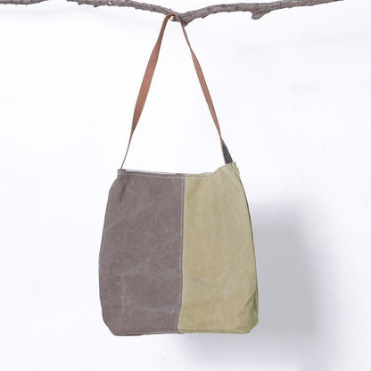 Casual Colour Block Casual Tote Women Shoulder Bag