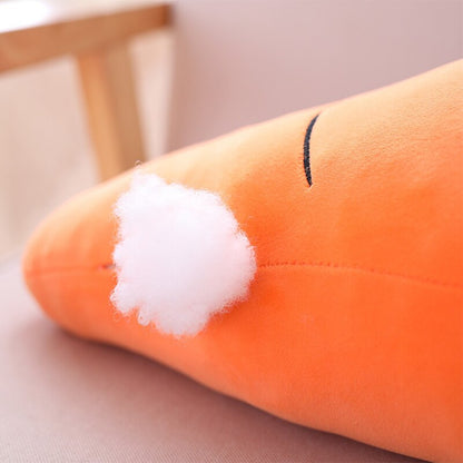 50/70/100/120CM Kawaii Fruit and Vegetable Filled Doll, Carrot Plush Toy Pillow, Children's Toys, Birthday Gifts, Home Decoratio